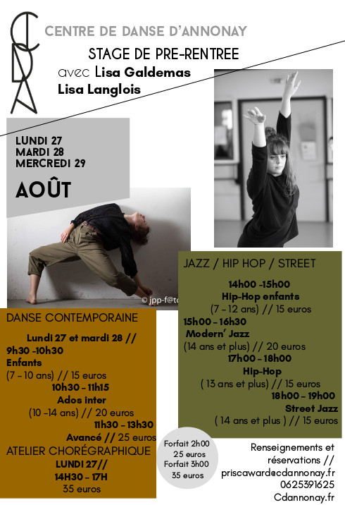 stage prerentree